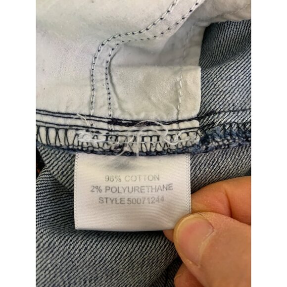 Tory Burch Womens Bootcut Jeans Size 28 Blue Classic GUC 7537 Stretch Mid Rise - Picture 5 of 11